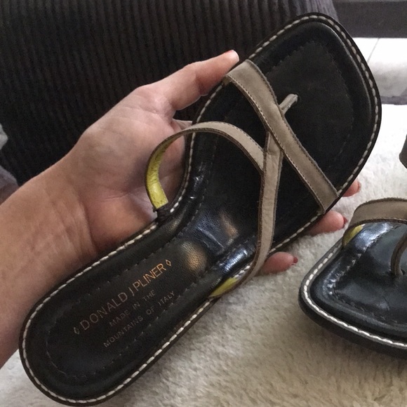 Donald J Pliner Strappy Heeled Sandals - Picture 10 of 13